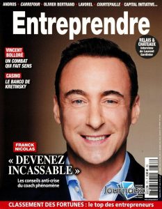 couverture magazine Entreprendre septembre 2023 avec Viagimmo - Viager